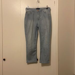 Stripped cropped pants